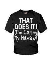 Calling Mamaw Youth T-Shirt tile