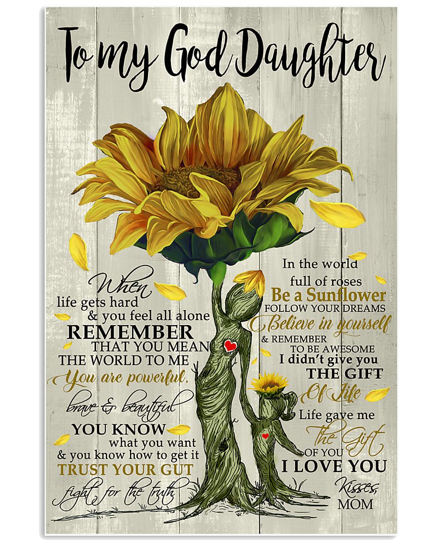 tqh-god-daughter-sunflower-mam-twtm 11x17 Poster