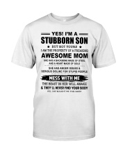 I'M A STUBBORN SON Classic T-Shirt tile