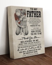 Believing In Me - To Father From Daughter 11x14 Gallery Wrapped Canvas Prints aos-canvas-pgw-11x14-lifestyle-front-17