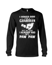 Guardian Is My Paw Paw Long Sleeve Tee thumbnail