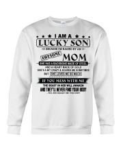 SHE LOVES ME SO MUCH - LOVELY GIFT FOR SON Crewneck Sweatshirt thumbnail