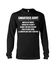 Perfect Gift For Smartass Aunt Long Sleeve Tee tile
