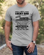 I AM A LUCKY DAD Classic T-Shirt apparel-classic-tshirt-lifestyle-front-53