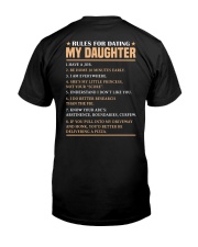 Rules For Dating My Daughter Classic T-Shirt back