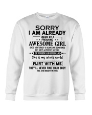 SHE IS MY WHOLE WORLD Crewneck Sweatshirt thumbnail