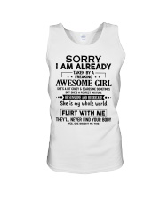 SHE IS MY WHOLE WORLD Unisex Tank thumbnail