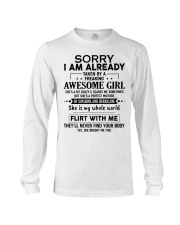 SHE IS MY WHOLE WORLD Long Sleeve Tee thumbnail