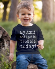 MY AUNT AND I GOT IN TROUBLE TODAY Youth T-Shirt lifestyle-youth-tshirt-front-4