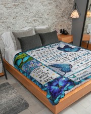1 Day Left - Get Yours Now Large Sherpa Fleece Blanket - 60" x 80" aos-sherpa-fleece-blanket-lifestyle-front-04