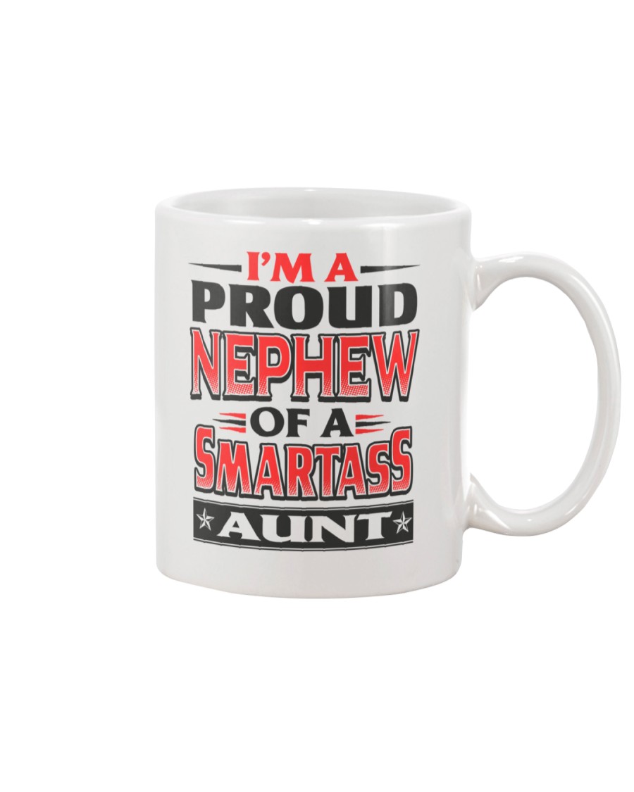 Proud Nephew Of A Smartass Aunt Mug