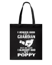 Guardian Is My Poppy Tote Bag tile