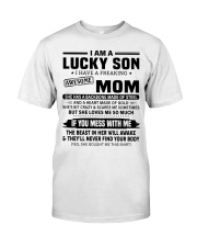 A HEART MADE OF GOLD - LOVELY GIFT FOR SON Premium Fit Mens Tee thumbnail