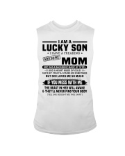 A HEART MADE OF GOLD - LOVELY GIFT FOR SON Sleeveless Tee thumbnail