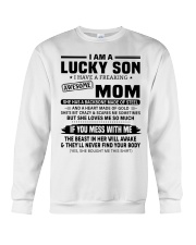 A HEART MADE OF GOLD - LOVELY GIFT FOR SON Crewneck Sweatshirt thumbnail