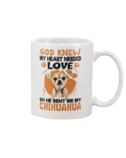 GOD SENT ME MY CHIHUAHUA Mug thumbnail