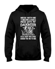 There Is Not A Hole Deep And Dark Hooded Sweatshirt thumbnail
