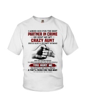 I ASKED GOD - BEAUTIFUL GIFT TO NIECE AND NEPHEW Youth T-Shirt front