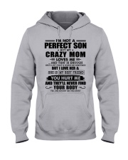 SHE IS MY BEST FRIEND - BEST GIFT FOR SON FROM MOM Hooded Sweatshirt thumbnail