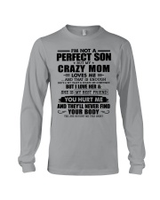 SHE IS MY BEST FRIEND - BEST GIFT FOR SON FROM MOM Long Sleeve Tee thumbnail