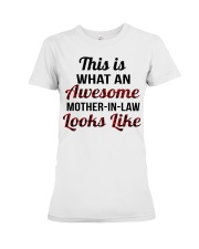 LOOKS LIKE - GREAT GIFT FOR MOTHER-IN-LAW Premium Fit Ladies Tee thumbnail