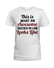 LOOKS LIKE - GREAT GIFT FOR MOTHER-IN-LAW Ladies T-Shirt thumbnail