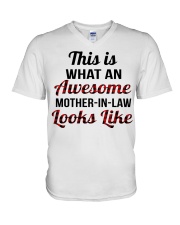 LOOKS LIKE - GREAT GIFT FOR MOTHER-IN-LAW V-Neck T-Shirt thumbnail