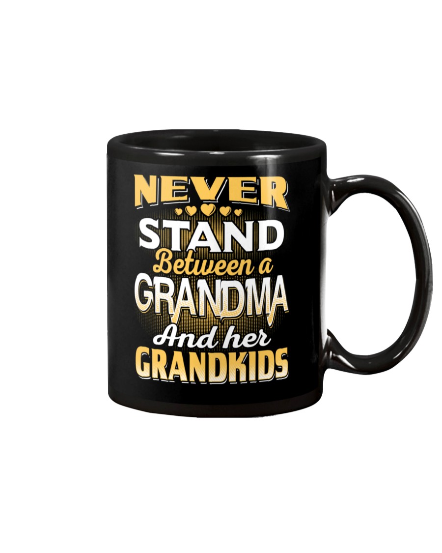 Between Grandma And Grandkids Mug