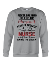 LIVING THE DREAM - LOVELY GIFT FOR PERFECT NURSE Crewneck Sweatshirt thumbnail