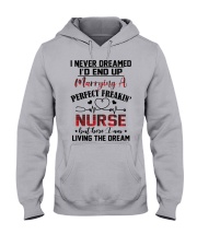 LIVING THE DREAM - LOVELY GIFT FOR PERFECT NURSE Hooded Sweatshirt thumbnail