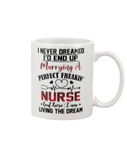 LIVING THE DREAM - LOVELY GIFT FOR PERFECT NURSE Mug thumbnail