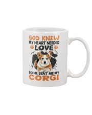 GOD SENT ME MY CORGI Mug thumbnail