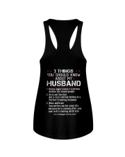3 THINGS SHOULD KNOW ABOUT MY HUSBAND Ladies Flowy Tank thumbnail