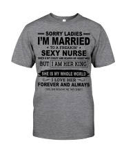 I'M MARRIED TO A FREAKIN' SEXY NURSE Classic T-Shirt tile