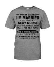 I'M MARRIED TO A FREAKIN' SEXY NURSE Premium Fit Mens Tee thumbnail