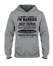 I'M MARRIED TO A FREAKIN' SEXY NURSE Hooded Sweatshirt thumbnail