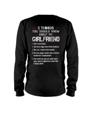 5 THINGS YOU SHOULD KNOW ABOUT MY GIRLFRIEND Long Sleeve Tee thumbnail