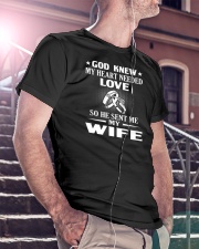 GOD SENT ME MY WIFE Classic T-Shirt lifestyle-mens-crewneck-front-5