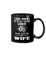 GOD SENT ME MY WIFE Mug thumbnail