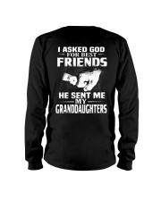 God Sent Me Granddaughters Long Sleeve Tee thumbnail