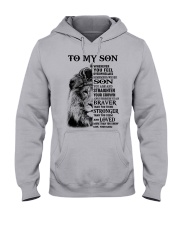 STRAIGHTEN YOUR CROWN - BEST GIFT FOR SON FROM MOM Hooded Sweatshirt front