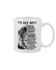 STRAIGHTEN YOUR CROWN - BEST GIFT FOR SON FROM MOM Mug thumbnail