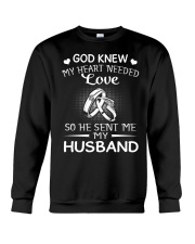 GOD SENT ME MY HUSBAND Crewneck Sweatshirt thumbnail