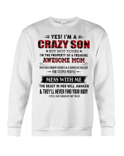 TO SON FROM AWESOME MOM Crewneck Sweatshirt thumbnail