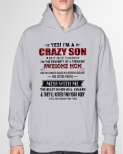 TO SON FROM AWESOME MOM Hooded Sweatshirt garment-hooded-sweatshirt-front-04
