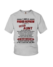 SHE LOVES ME SO MUCH - SPECIAL GIFT FOR NEPHEW Youth T-Shirt front