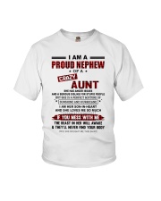 SHE LOVES ME SO MUCH - SPECIAL GIFT FOR NEPHEW Youth T-Shirt tile