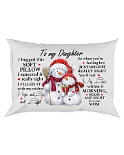 YOU'LL FEEL MY LOVE - SPECIAL GIFT FOR DAUGHTER Rectangular Pillowcase front