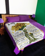 1 Day Left - Get Yours Now Large Fleece Blanket - 60" x 80" aos-coral-fleece-blanket-60x80-lifestyle-front-01