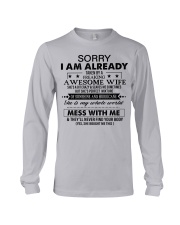 SHE IS MY WHOLE WORLD Long Sleeve Tee thumbnail
